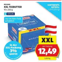Hofer MILSANI XXL TEEBUTTER Angebot