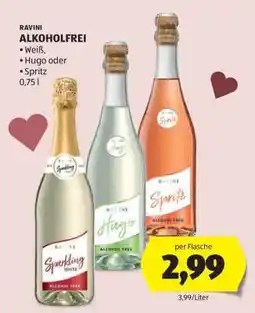 Hofer RAVINI ALKOHOLFREI Angebot
