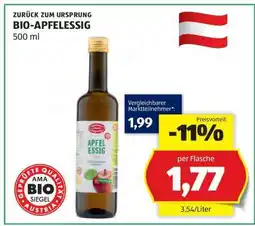 Hofer BIO-APFELESSIG Angebot