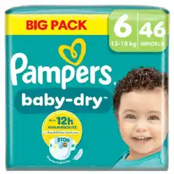 Bipa Baby-Dry Windeln Big Pack div. Größen 38-88 Stück BIPA Angebot