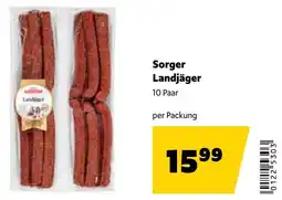 Eurogast Grissemann Sorger Landjäger Angebot