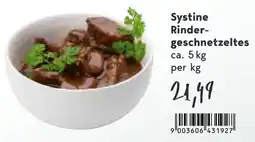 Eurogast Grissemann Systine Rinder- geschnetzeltes Angebot
