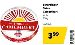 Eurogast Grissemann Schärdinger Sirius Camembert Angebot