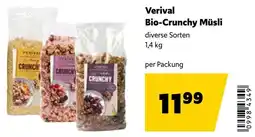 Eurogast Grissemann Verival Bio-Crunchy Müsli Angebot