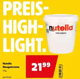Eurogast Grissemann Nutella Nougatcreme Angebot
