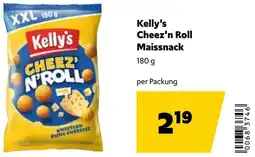 Eurogast Grissemann Kelly's Cheez'n Roll Maissnack Angebot