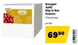 Eurogast Grissemann Eurogast Apfel Bag-in-Box Postmix Angebot