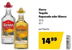 Eurogast Grissemann Sierra Tequila Reposado oder Blanco Angebot
