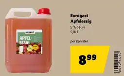 Eurogast Grissemann Eurogast Apfelessig Angebot