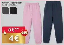 Woolworth Kinder Jogginghose Angebot