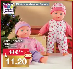 Woolworth Happy people Puppe Angebot