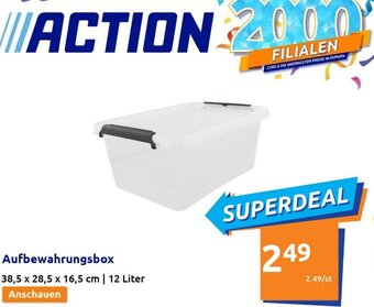Action Aufbewahrungsbox Angebot