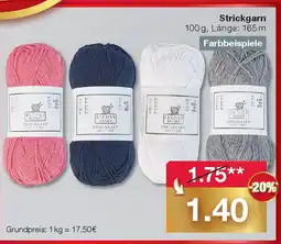 Woolworth Strickgarn Angebot