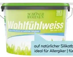 Hellweg Schöner Wohnen Mineral-Wandfarbe Wohlfühlweiss Angebot