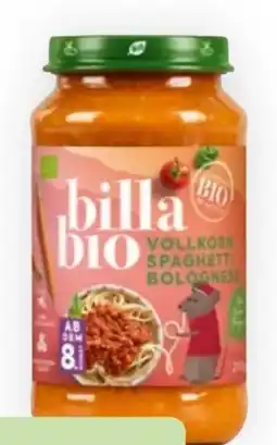 Bipa Billa Bio Gläschen Menü Angebot