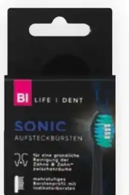 Bipa Bi Life Dent Sonic Aufsteckbürsten Angebot