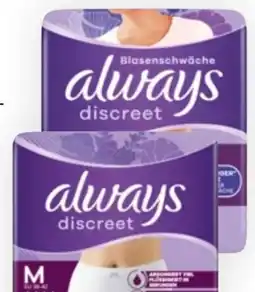 Bipa Always Discreet Angebot