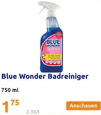 Action Blue Wonder Badreiniger 750ml Angebot