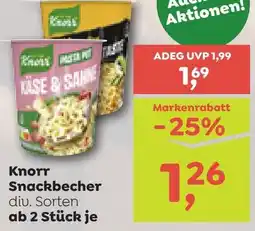 ADEG Knorr Snackbecher Angebot