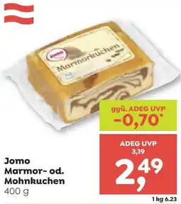 ADEG Jomo Marmor-od. Mohnkuchen Angebot