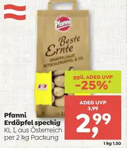 ADEG Pfanni Erdäpfel speckig Angebot