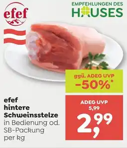 ADEG Efef hintere schweinsstelze Angebot