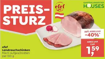ADEG Efef Landrauchschinken Angebot