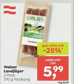 ADEG Walser Landjäger Angebot