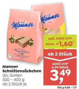 ADEG Manner Schnittensäckchen Angebot