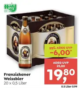ADEG Franziskaner Weissbier Angebot