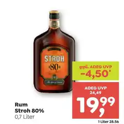 ADEG Rum stroh Angebot