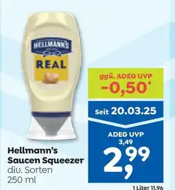 ADEG Hellmann's saucen squeezer Angebot