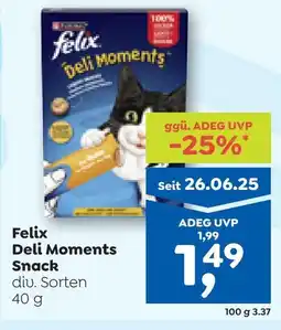 ADEG Felix Deli Moments Snack Angebot