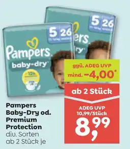 ADEG Pampers Baby-Dry od. Premium Protection Angebot