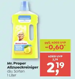 ADEG Mr. Proper Allzweckreiniger diu. Sorten Angebot