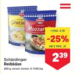 MPreis Schärdinger Reibkäse Angebot