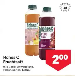 MPreis Hohes C Fruchtsaft Angebot