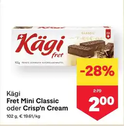 MPreis Fret mini classic oder crisp'n cream Angebot