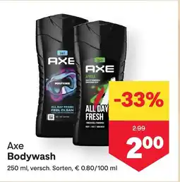 MPreis Axe Bodywash Angebot