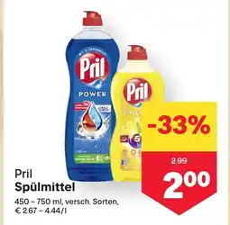MPreis Pril Spülmittel Angebot