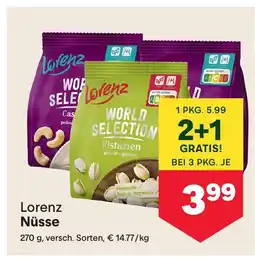 MPreis Lorenz Nüsse Angebot