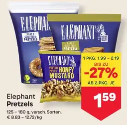 MPreis Elephant pretzels Angebot