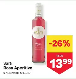 MPreis Sarti rosa aperitivo Angebot