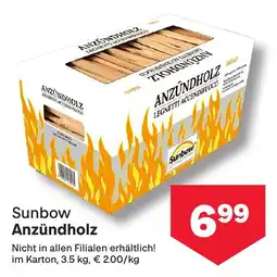 MPreis Sunbow Anzündholz Angebot