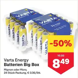 MPreis Varta Energy Batterien Big Box Angebot