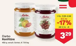 MPreis Darbo konfitüre Angebot