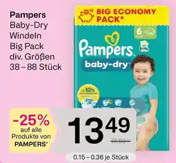 Bipa Pampers Baby Dry Windeln Angebot