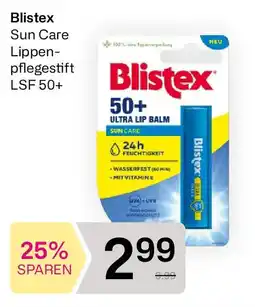 Bipa Blistex sun care lippen- pflegestift lsf 50+ Angebot