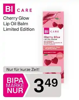 Bipa Cherry glow lip oil balm limited edition Angebot