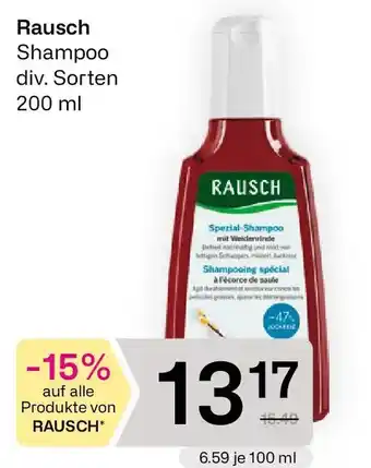 Bipa Rausch Shampoo Angebot